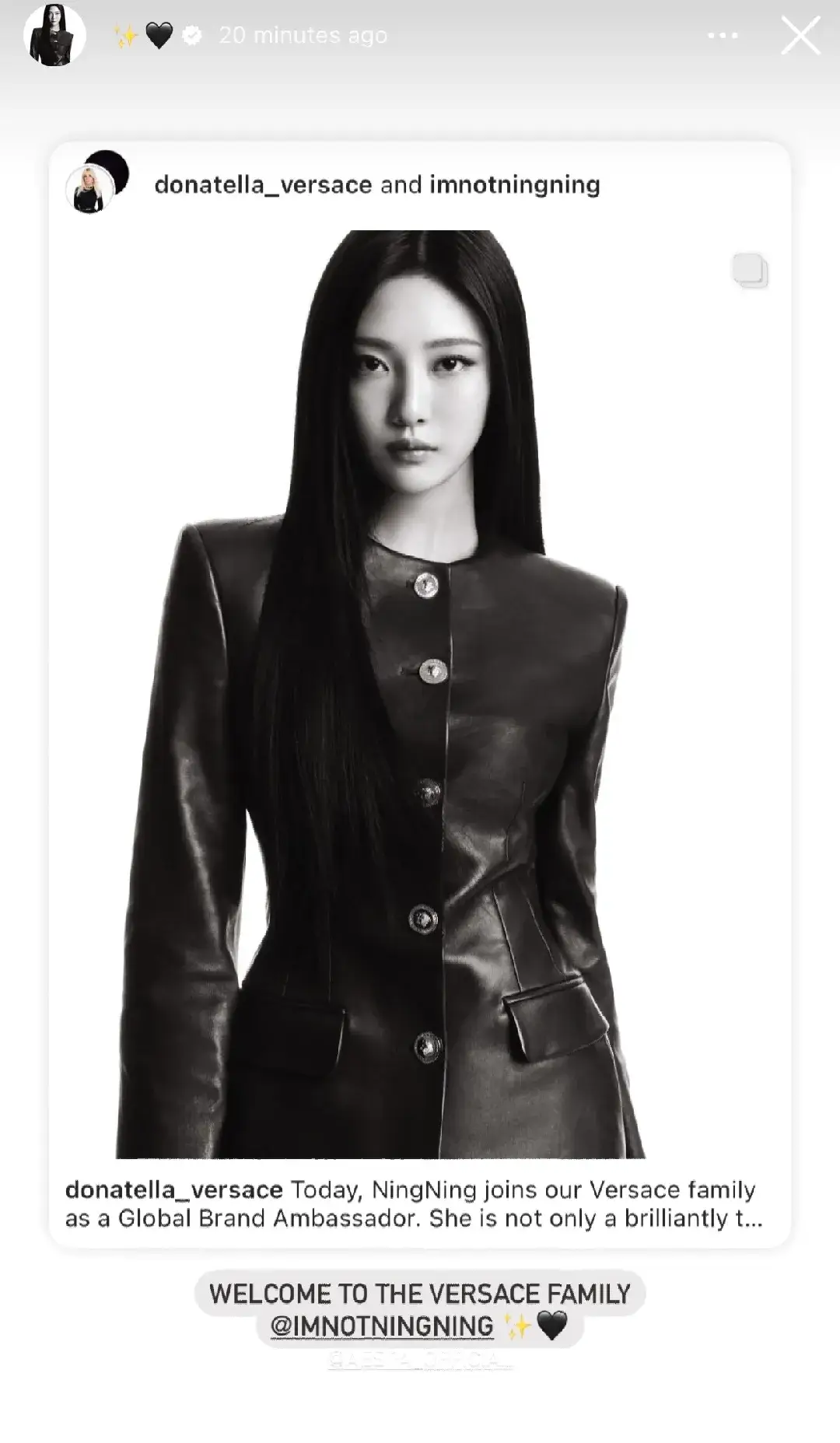 congratulations Versace for having NINGNING ♡ ♡ #aespa #karina #giselle #winter #ningning  #aespa_official #aespaedit #aerichxndesu #ningningaespa #giselleaespa #winteraespa #karinaaespa #blackmamba #savage #nextlevel #betterthings #spicy #drama #moot #moots? #fyp #fypシ #dontletthisflop #aespacomeback #aerishines #aespadrama #aerimarshmallow  #ningningstargirl #ningningitgirlchina   #winterhumandoll #wintermannequin  #karinasuperstar #karinahumancg  #gisellemangagirl #giselleoldmoney 