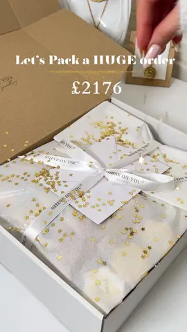 Our customer purchased 119 items from our store. This is a really HUGE order! I'm absolutely in shock. She got £750 discount, lots of free gift items and free express delivery. This support means a lot to my small business. Thank you so much Nina!✨💛🙏🏻 #asmr #asmrrelax #asmrrelaxation #asmrpackaging #jewellery #tarnishfreejewelry #aesthetic #packaging #smallbusinessowner #hugeorder #asmrorderpacking #packwithme 