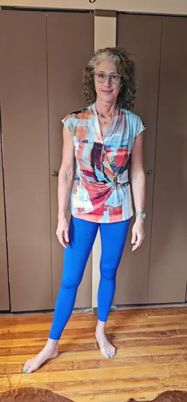 Work day at home #50andfabulous #maturemodel #fyp #tiktok #leggings 