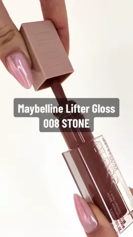 Válasz @dashaniks részére  Maybelline Lifter Gloss 008 STONE @Maybelline New York @maybelline_hungary  #makeup #makeupvideos #lipcombo #maybelline #maybellineliftergloss #liftergloss 