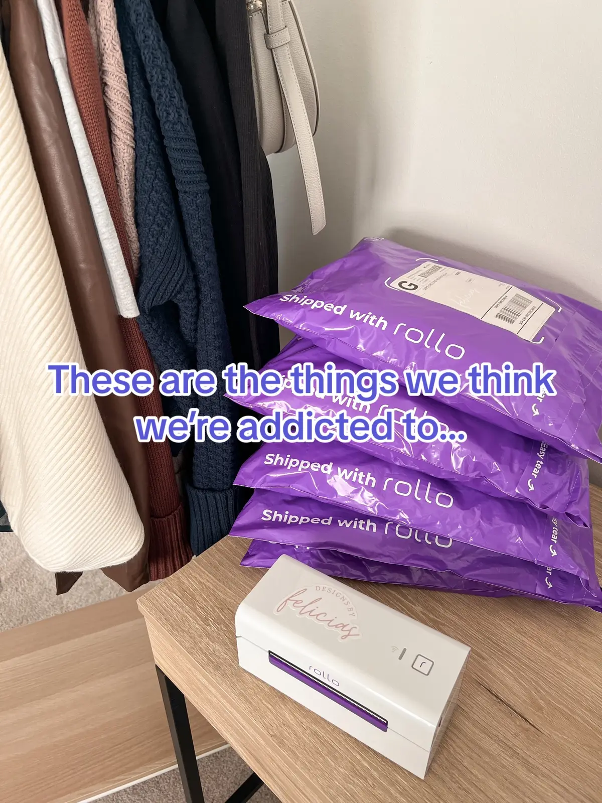 What can we say, we’re addicted to helping business owners. #shiptok #polymailers #rollo #rollowireless #fyp