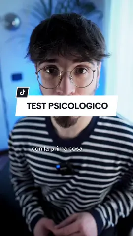 Non pensarci troppo altrimenti non funziona. 👇 Questo video è concepito per intrattenere, quindi non utilizzarlo come strumento di intervento psicologico. Ti offre semplicemente un piccolo input di riflessione. #psicologia #testpsicologico #testpsicologia #psicologa 