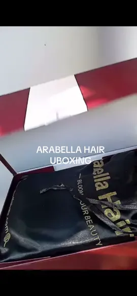unboxing with arabella hair 😍  - #wigunboxing #arabellahair #arabella #gluelesswig #wigreview #blackgirltiktok #wigtok 