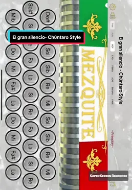 #acordeon #parati #mezquite #fyp El gran silencio - Chúntaro Style 