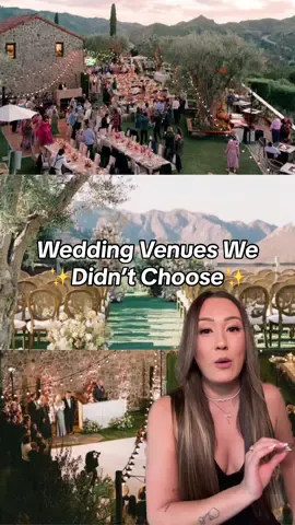 wedding venues we didnt choose! ✨ my short list of runner-up #weddingvenue options #2024bride #weddingtok 