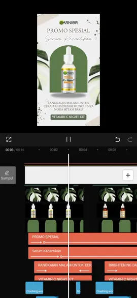 Gunakan foto dengan ukuran 1:1 dengan format png (background di hapus) #CapCut #kecantikankulit #garnier 