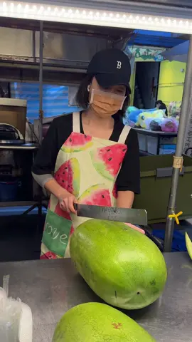 Amazing! Giant Watermelon Juice - Fruit Cutting Skills #fruits #asmr #fruit #taiwan 
