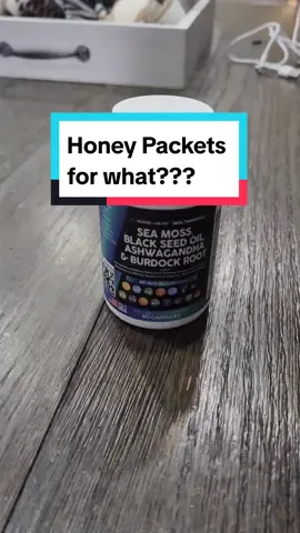 Someone explain this to me 😂🤣😂 #seamoss #blackseedoil #ashwagandhabenefits #burdockroot #drsebi #honeypackets #imlost #clueless 