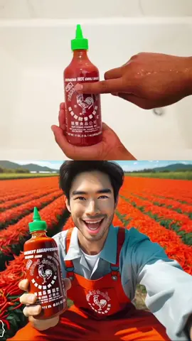 🌶 Sriracha secret recipe ! I worked for Sriracha for 182 years and they fired me for no reason, so I've decided to take my revenge by revealing the secret recipe for their hot chili sauce. remember to save it so you don't lose it. to start, cut one pound and a half of red jalapenos and red serranos chilis. put them in your mixer, and add 4 cloves of peeled garlic, 3 tablespoon of light brown sugar, 1 tablespoon of Kosher salt, half a cup of white vinegar and a third cup of water. Mix until you get a smooth paste, then put it in a glass jar, cover it with a plastic film and let it ferment for 3 days in a cool and dark spot. make sure to stir this chili paste once a day. after 3 days of fermentation, strain your mixture through a sieve to remove any lumps, then bring it to the boil. the aim is to thicken your sauce to the right texture. leave your sauce to rest, then pour it into a glass container, and store it in the fridge. You'll be shocked because this sauce tastes exactly like sriracha. If you've made it this far, please tell us from which city you watched this video. Don't forget to subscribe for more secret recipes.