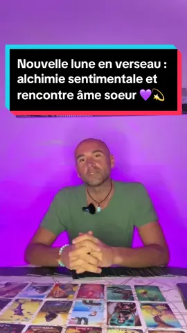 Guidance du jour, guidance de la nouvelle lune en verseau : période qui invite à la transformation, la résalisation, l’audace et pour certains aux retrouvailles fusionnelles sur le plan sentimental et spirituel (âme sœur, flammes jumelles). Bonne lecture ✨💜💫 #voyance #guidancedujour #tiragedujour #tiragesentimental #amour #amesoeur #flammejumelle #flammesjumelles #voyancetiktok 