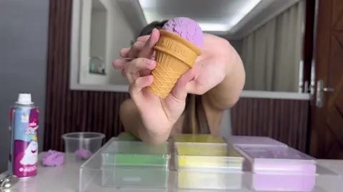 FAZENDO MAIS UM SABOR DA SORVETERIA DE SLIME! #longervideos #slime #sorveteria #fy #videohorizontal 