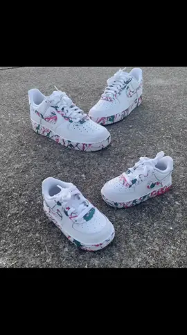 Father & Son custom 🔥 #customairforce1 #airforce1customs #customshoes #customaf1 #customairforceones 