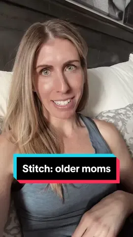 #stitch with @Renae Wąsik (Smith) Everyone has their own timeline. 👏🏼 #momsover40 #momsover30 #advancedmaternalage 