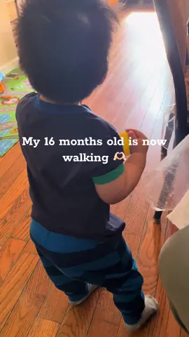 A few months ago i posted a video of my son not no walking yet even at 14months . I had so much support from mamas 🫶🏻saying its okay 🥹 I know alot of other babies walked even at eight months and i am happy for you guys 🫶🏻❤️Im glad your child was able to walk at an early age . I was patient and totally understood my son will walk with in no time 🥰❤️ 🫶🏻🫶🏻🤍 #fyp #16monthsold #firsttimemom 