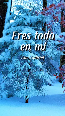 Eres todo en mí - Ana Gabriel #musicaparati #musicaromanticas #exitosinolvidables #baladaspararecordar 