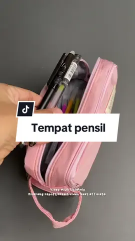 Membalas @Lylac🧶 tempat pensil banyak ruangnya😍💕 #tempatpensil #kotakpensil 