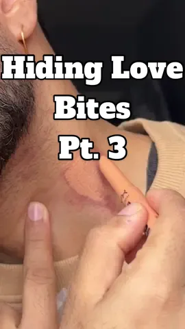 Part 3 of hiding love 👄 #hidehickey #fullcoverage #getridofdarkspots #makeuptricks 