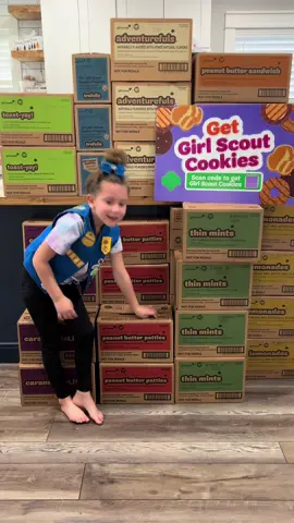 It’s that time 🍪👏🏻 #girlscoutcookies #girlscouts #daisy 