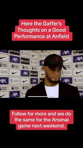 Vincent Kompany’s Thoughts on a Tough Away Trip | Interview | Premier League 2023/24