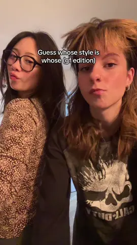 Hard to tell, ey? #styleswap #girlfriend 