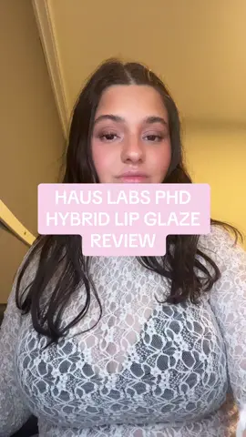 Gifted by Haus Labs❤️ honestly loved the pigmentation and variety of shades for these glosses #fyp #foryou #makeup #sephora #hauslabs @HausLabs @sephora 