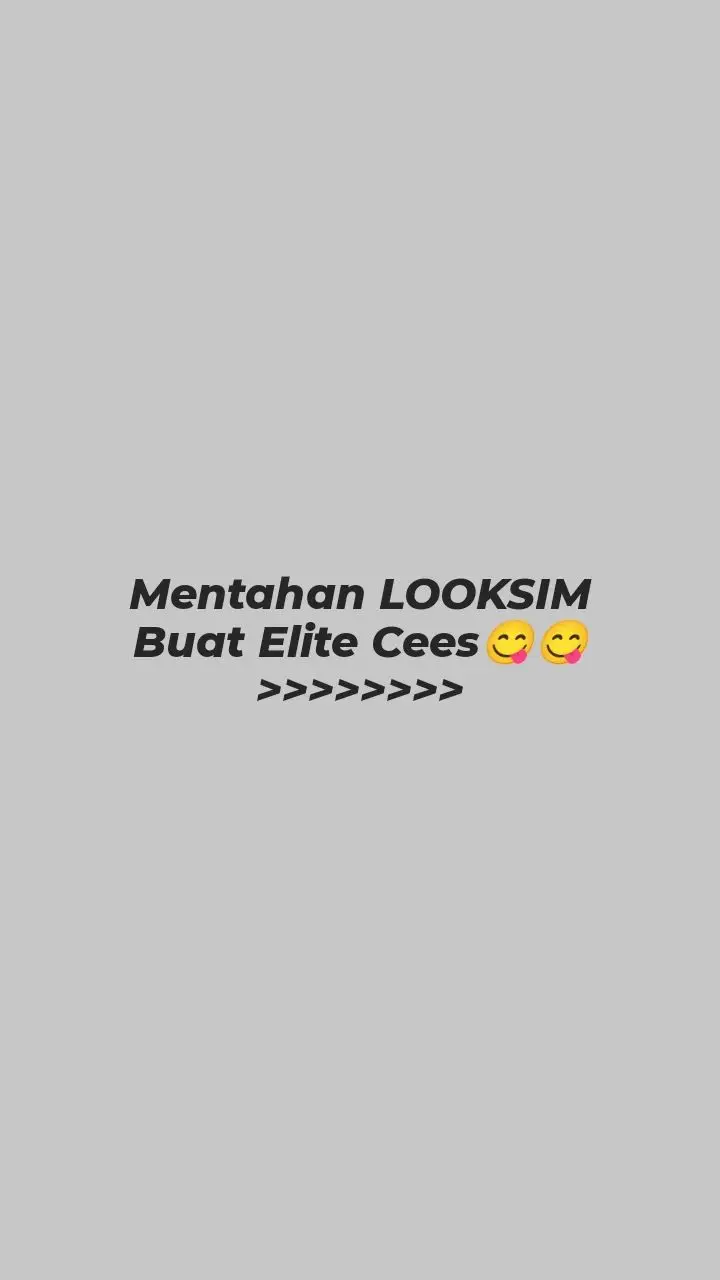 rame part 2 gas masih banyak lagi #elitecees🥴🤙 #jagoancs🥵🤙 #looksim #mentahan #fyp 