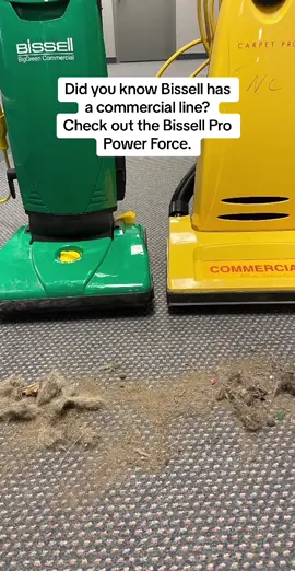 Did you know Bissell has a commercial line for cleaning equipment? Check out this Bissell Pro Power Force. @bissellsocial #bissellbiggreen #cleaningtiktok #uprightvacuum #carpetpro #CleanTok #foryou #productreview 