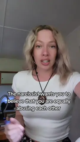 The narcissist wants you to believe that you are equally abusing each other. #narcissisticabuse #covertnarcissist #narcissistbehavior #narctokadvice #narctok #narcissisticrelationship #narcissisticrelationshiprecovery #narcissism #narcissist #npd #abuseawareness #abusiverelationship 