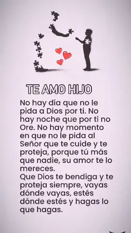 #hijo #recuerda que.. aunque estemos MUY lejos Dios está al cuidado de #nosotros #animo en #todo DIOS TE BENDIGA HIJO 🧒🫶
