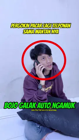 Pergokin pacar lagi telponan sama mantan nya, auto dibonyokin bojo galak!! #fyp #rianzonk #funny #couple #viral #trending #drama #prank #lucu 