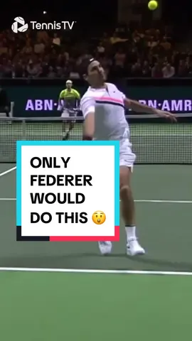 That Federer Flair 🤌 #tennis #tennistv #atp #sports #rogerfederer #federer 