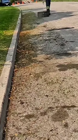 Satisfying cleanups with the paddle broom!  #cleaning #cleanup #satisfyingvideo #satisfying #oddlysatisfying #cleaningtiktok #reels 