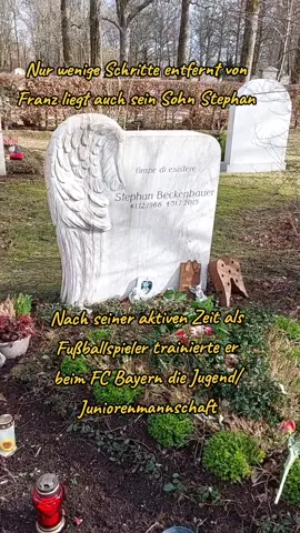#Grab #grave #Stephanbeckenbauer #Fußballspieler #FCBayern #1860münchen #kickersoffenbach #FCgrenchen #1fcsaarbrücken #Trainer #U17 #U12 #U13 #Krankheit  #Hirntumor #Friedhof #graveyard #München #Perlacherforst #RIP #Ruheinfrieden #Gedenken #Friedhofkarl 