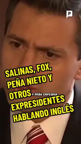 Salinas, Fox, Peña Nieto y otros expresidentes hablando inglés Tras las críticas que recibió Xóchitl Gálvez por cómo habla inglés, y luego de que el presidente López Obrador bromeó con que algún debate presidencial sea en inglés, recordamos a Carlos Salinas, Ernesto Zedillo, Vicente Fox, Felipe Calderón y Enrique Peña Nieto hablando inglés. #presidente #presidenetes #mexico #xochitlgalvez #amlo #carlossalinasdegortari #ernestozedillo #felipecalderon #vicentefox #enriquepeñanieto