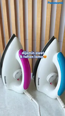 awet dan tahan lama?? setrikanya pakai NI-317T dong bund😍 #panasonic #panasonicid #setrika #setrikapanasonic #setrikalistrik #awetdantahanlama #dryiron 