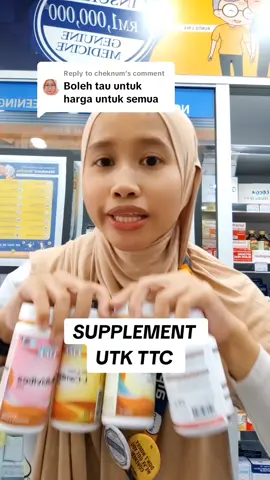 Replying to @cheknum Korang yg sedang TTC boleh la ambil L-carnitine, CoQ10, Multivites plus dan Vitamin D3 setiap hari. #multivitesplus #vitamind3 #coq10 #lcarnitine #lcarnitinesupplement #lcarnitine #ttc 