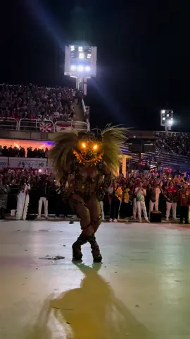 TRAVEJOU, ESCURECEU!  #granderio #carnaval2024 #sapucai #paollaoliveira #onça 