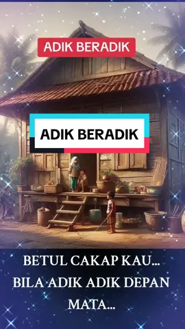 #assalamualaikum #adikberadik #fypシ゚viral #fyp #fypage  💕Seburuk buruk adik beradik, dia tetap darah daging kita, sehina hina adik beradik dia tetap keluarga terdekat kita, sejahat jahat adik beradik dia tetap dikandungkan dari perut yang sama & benih yang sama.  ❤Jangan selalu lihat keburukan adik beradik sehingga lupa pada kebaikannya. Kerana adik beradik tetap adik beradik cuma dilahirkan berlainan nasib dalam hidupnya.  ❤Ada yang susah ada yang senang, jangan kita bangga sekiranya kita lebih baik dari adik beradik yang lain kerana suatu hari nanti semua akan berbalik.  ❤Jangan kita angkuh & sombong kepada adik beradik yang kurang bernasib baik kerana mereka yang akan tolong susah payah kita satu hari nanti tanpa kita sangka.  ❤Jangan terlalu berkira akan harta & duit yang kita ada kerana harta & duit takkan kekal selamanya.  ❤Pernah ka kita terpikir siapa yang angkat jenazah kita kelak??  ❤Pernah ka kita terpikir siapa keluarga terdekat kita yang membungkus mayat kita kelak ??  ❤Adakah harta boleh tolong kita ketika mayat dibungkus kelak? Tidak.  ❤Adik beradik kita sejahat mana pun dia, dia takkan jijik menyentuh mayat kita walaupun dia hina buruk & jahat dimata kita.  ❤Jangan terlalu benci akan adik beradik kerana adik beradik tetap adik beradik.  ❤Berkatnya rezeki dari tali persaudaraan adik beradik. ❤Semoga kita selalu ingat siapa diri kita, kita hanya hamba yang hina dimata Allah.  💕Semoga kita dilembutkan hati dari perasaan BENCI kepada sesama adik beradik mau pun kepada manusia lain.  Aamiin Ya Rabbal Aalamiin🤲 #adikberadik #fyp #fypシ゚viral #hargaiselagimasihada #LearnOnTikTok #tiktokviral 