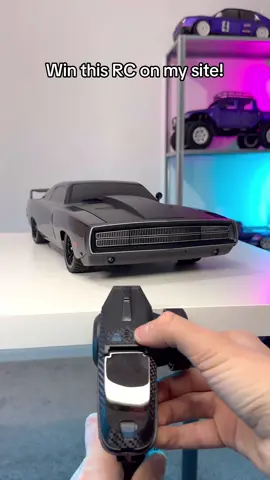 I’m giving this to one of you! Enter via my site. #rccars #dodgecharger 