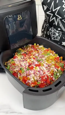 Air fryer nachos 😋#nachos #doritosflatlife 