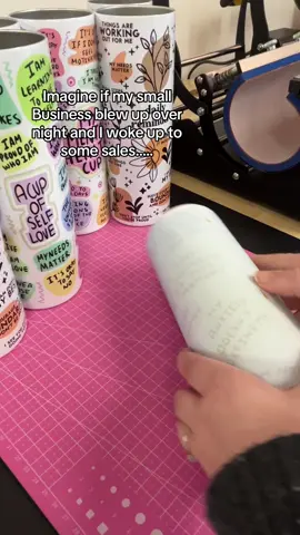 Imagine if his video went viral and i woke up to hundreds of sales?! #smallbusinessowner #viralvideo #tiktokshop #handmadegifts 