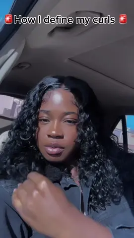 How I cut and define my curls 💗🥰#fyp #wiginfluencer #contentcreator 