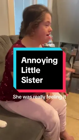 She really sang her heart out 😭 #fypシ #downsyndrome #downsyndromeawareness #sistergoals #sister #sisters #annoyinglittlesister #Siblings #aliciakeys #thisgirlisonfire #singing #spoiled 