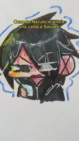 para la próxima le enseñas caligrafía 😃 #dibujante #funny #humor #drawings #narutoshippuden #naruto #sasuke #otaku #anime #dibujos #dibujosanimados #canon 