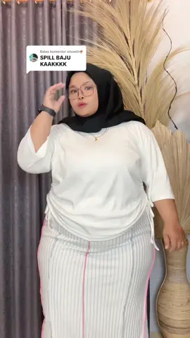 Membalas @iniuwiii🦂 Udah lunas yaa!! 😭😭 Buruan chekout atasan knit oversize serut 2 muat BB 130 kg, LD bisa melar sampe 180 cm!! 🥰🥰 putih aman ga terawang yaaa 🥰 #fypシ #shopmaster #BeliLokal #knitserutsamping #atasanoversize 