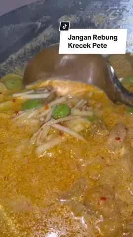 Jangan rebung krecek, sedep pakai gereh abanga atau ikan asin balur🥰👍🏻