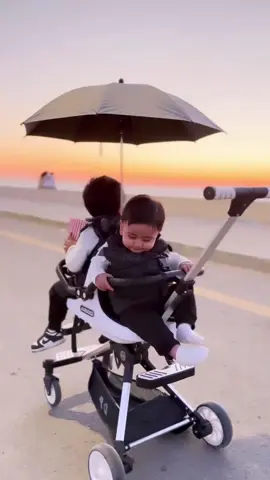 عربانه اطفال صوبين حركه اكثر راحه قوه في التصميم #بيبي سنتر #مستلزمات_اطفال 