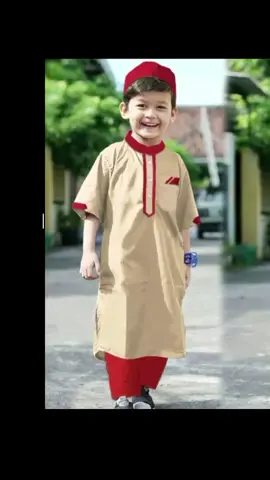 keren bgt nih koko nya, pasti ganteng bgt dipake sikecil😍 #jubahanak #jubahanaklakilaki #stelankokoanak #stelankoko 