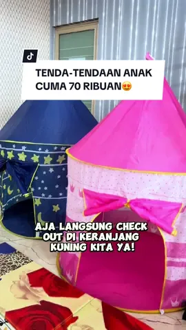 TENDA MAINAN ANAK CUMA 70 RIBUAN 😍😍 #tendaanak #tendamainan #tendakastil #tendacastle #tendaanakmurah #tendaanakcastle #mainananak #zulfi 