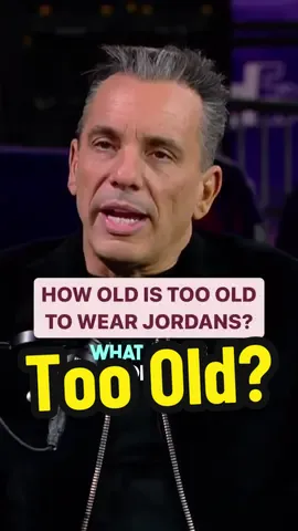 How old is too old to wear Jordans? @RichEisenShow #longervideos #sneakers #explore #fyp #fashion #nike #jordan #style #old #young #funny #comedy 